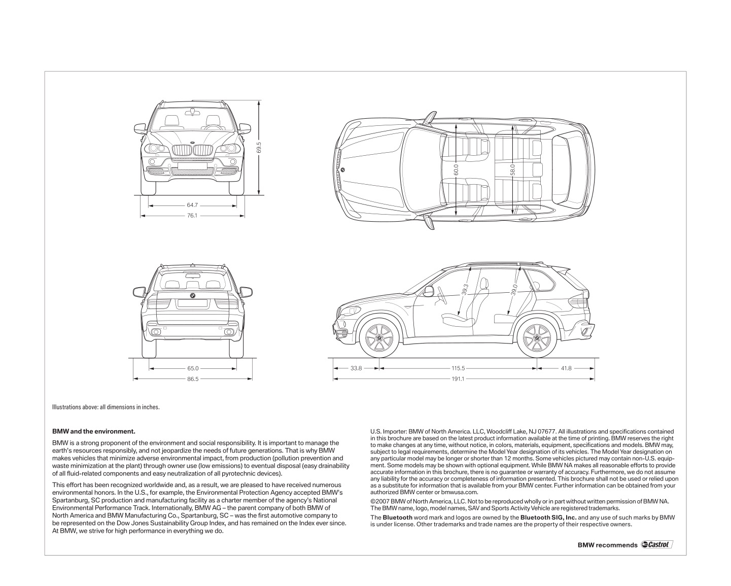 2008 BMW X5 Brochure Page 24